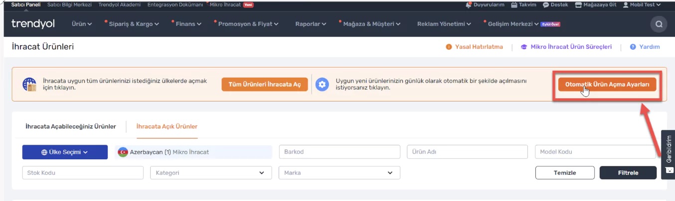İade Kontrol Paneli